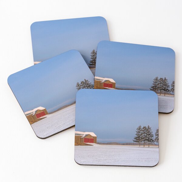 Item preview, Winter Barn and Conifers designed and sold by Brian Shaw.