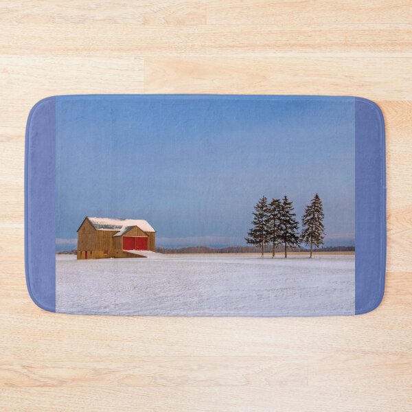 Item preview, Winter Barn and Conifers designed and sold by Brian Shaw.