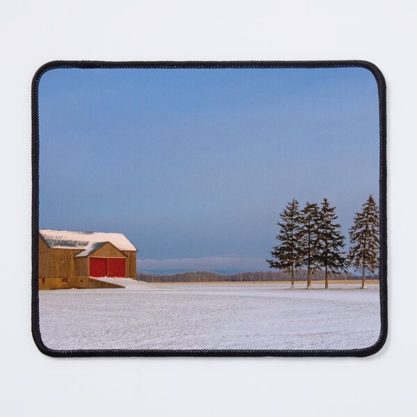 Item preview, Winter Barn and Conifers designed and sold by Brian Shaw.