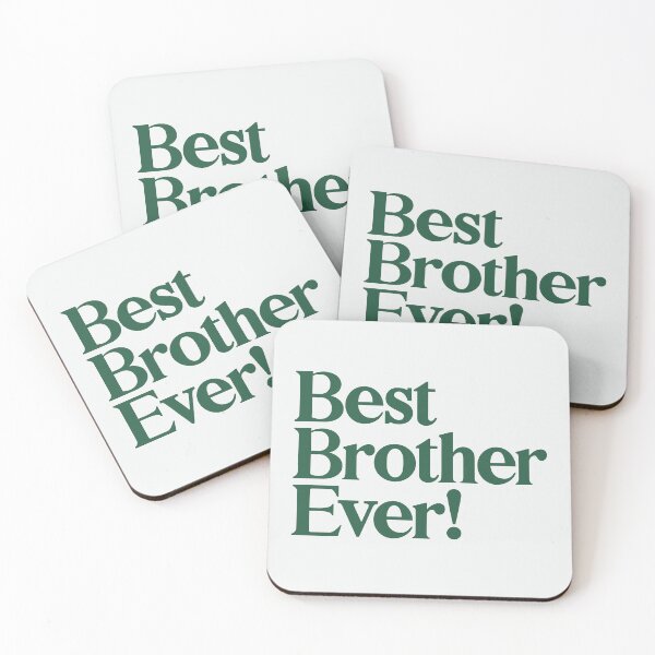 Item preview, Best Brother Ever - Best Gift for Brothers - Green designed and sold by heyluckyseven.