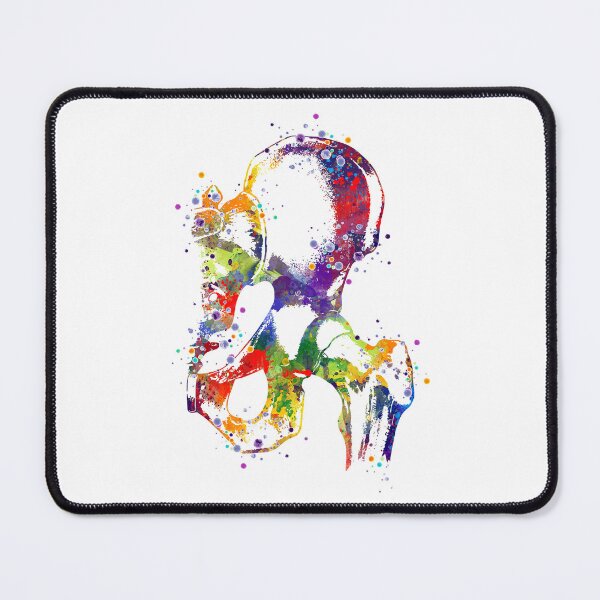 Item preview, Hip Joint Anatomy Colorful Watercolor designed and sold by LotusGifts.