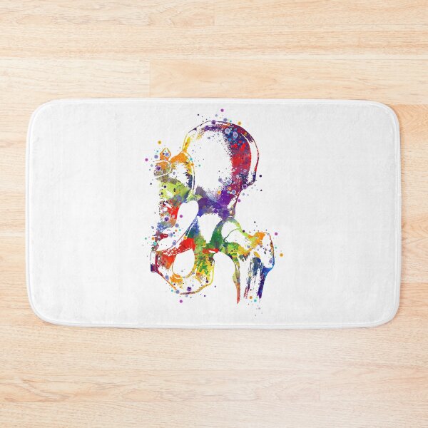 Item preview, Hip Joint Anatomy Colorful Watercolor designed and sold by LotusGifts.
