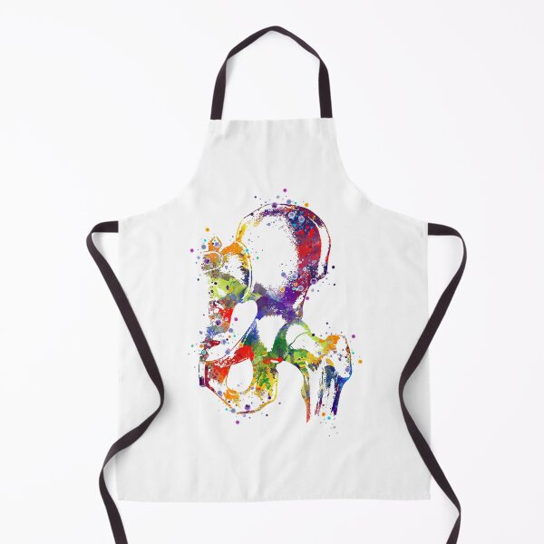 Item preview, Hip Joint Anatomy Colorful Watercolor designed and sold by LotusGifts.