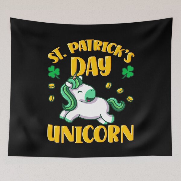 Item preview, St Patrick's Day Lucky Unicorn designed and sold by GO SHIRT-TEE.