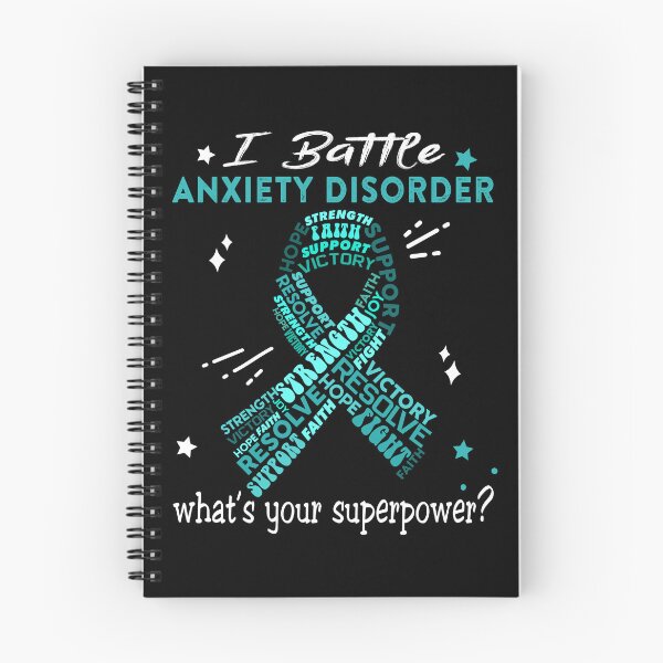 Item preview, Anxiety Disorder Warrior - I Battle Anxiety Disorder What's Your Superpower? designed and sold by ArangoaStore.