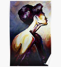 Abstract Portrait Poster