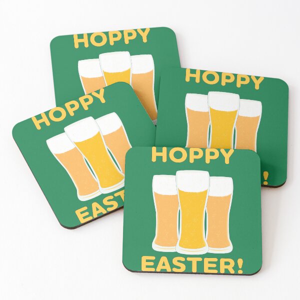 Item preview, Hoppy Easter! Funny Drinking Design with Beer designed and sold by skauff.