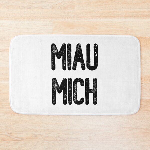 Item preview, Miau Mich (Black Text) designed and sold by meowmeup.