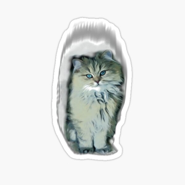 Persian Cat Sticker