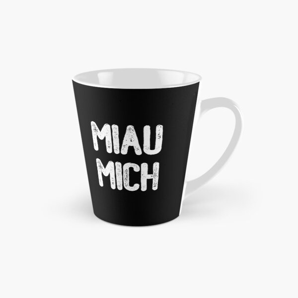 Item preview, Miau Mich (White Text) designed and sold by meowmeup.