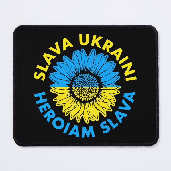 Item preview, Slava Ukraini - Heroiam Slava - Ukrainian Sunflower (Y B Y B) designed and sold by Thelittlelord.