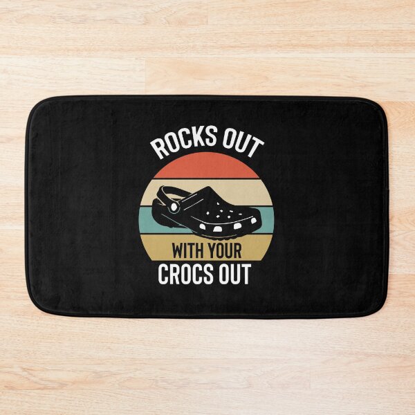 Item preview, Rocks Out With Your Crocs Out Funny Retro Vintage designed and sold by RedArtsDesign.