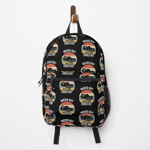 Item preview, Rocks Out With Your Crocs Out Funny Retro Vintage designed and sold by RedArtsDesign.