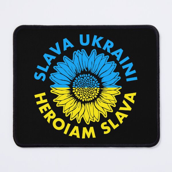 Item preview, Slava Ukraini - Heroiam Slava - Ukrainian Sunflower - UKRAINIAN FLAG designed and sold by Thelittlelord.