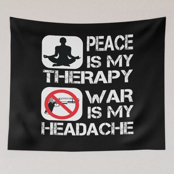 Item preview, War Is Not Healthy | Peace Not War Is The Answer  designed and sold by Social-Equality.