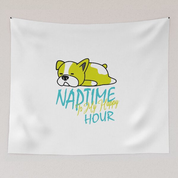 Item preview, Dog Nap Time Is My Happy Hour designed and sold by Karam Barakat.