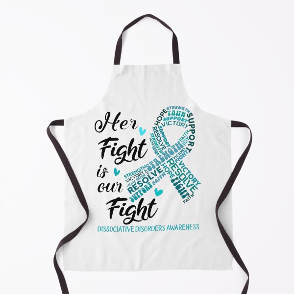 Item preview, Dissociative Disorders Warrior, Her Fight is our Fight Dissociative Disorders Awareness designed and sold by Greggwillard.
