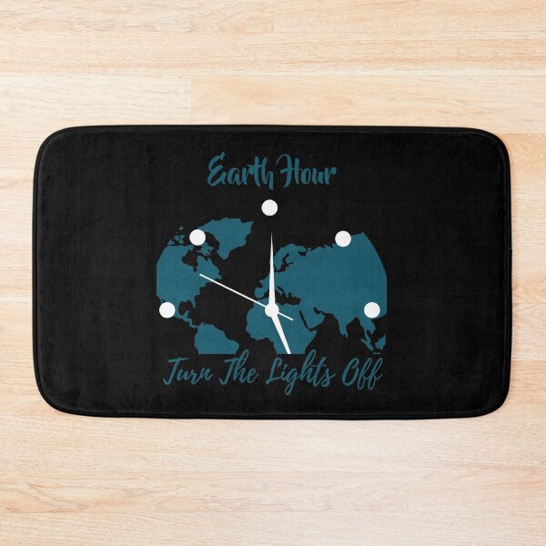 Item preview,  Earthy Hour turn off the lights planet designed and sold by EsraaBaniOdeh.