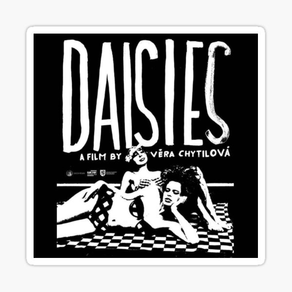 "Daisies (1966)" Sticker by Benji2k01 Redbubble
