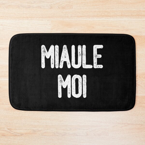 Item preview, Miaule Moi (White Text) designed and sold by meowmeup.