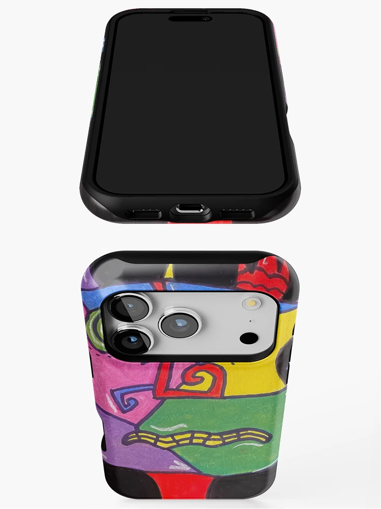 Thumbnail 3 of 4, iPhone Case, PicassoEsque designed and sold by RandaRubyRed.