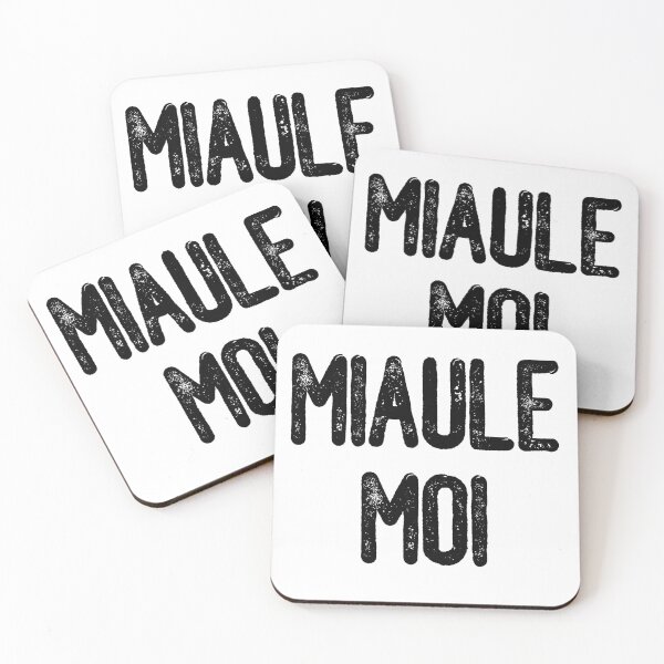 Item preview, Miaule Moi (Black Text) designed and sold by meowmeup.