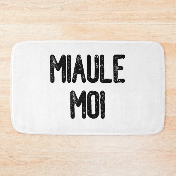 Item preview, Miaule Moi (Black Text) designed and sold by meowmeup.