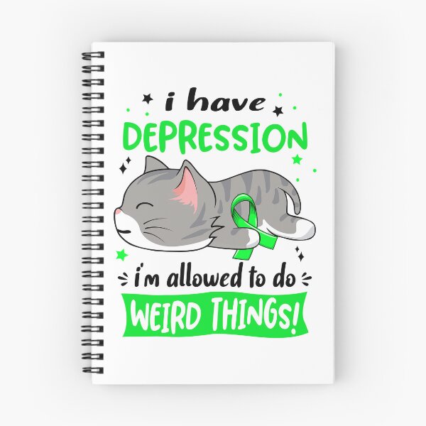 Item preview, Depression Awareness, I Have Depression i'm Allowed to do Weird Things! designed and sold by Tammyilaria.