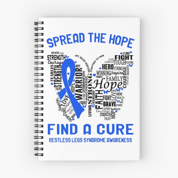 Item preview, Restless Legs Syndrome Awareness - Spread The Hope Find A Cure designed and sold by Hilten.