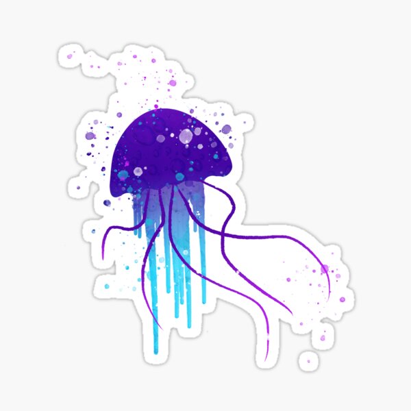 Jellyfish Sticker