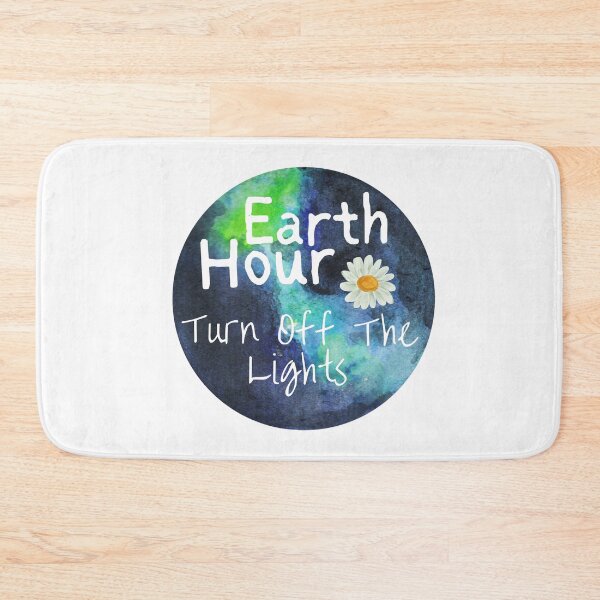 Item preview,   Earth Hour turn off the lights flower designed and sold by EsraaBaniOdeh.