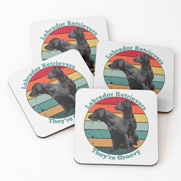 Item preview, Vintage Groovy Labrador Retriever Design designed and sold by LifeCrush.