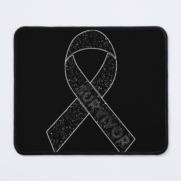 Item preview, Melanoma Skin Cancer Survivor Awareness Wear Black Ribbon designed and sold by cssdru.