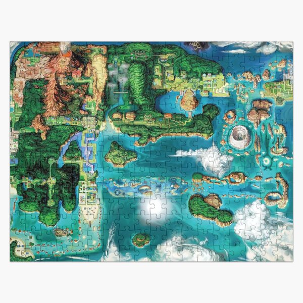Item preview, Hoenn Map designed and sold by Biochao.