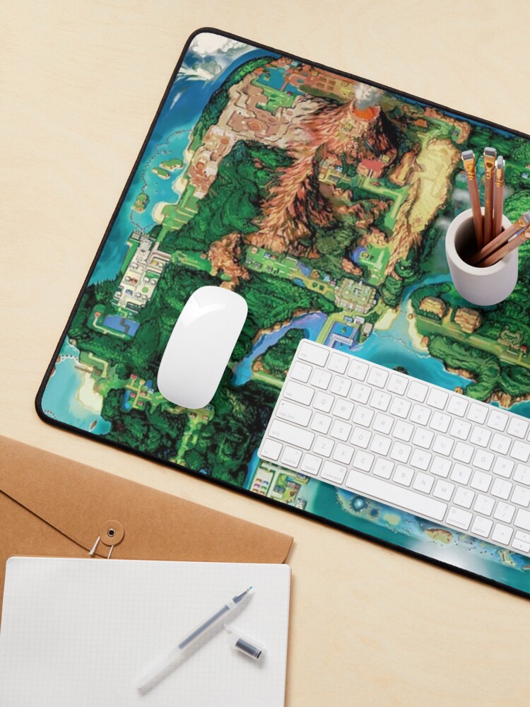 Alternate view of Hoenn Map Mouse Pad
