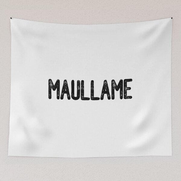 Item preview, Maullame (Black Text) designed and sold by meowmeup.