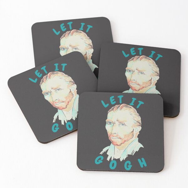 Item preview, Let It Gogh T-Shirt Vincent Van Gogh Funny Van Gogh Tee Sticker Mug Hoodie, Famous Artist Design, Artistic Novelty Gift, Humorous Tees designed and sold by Pawfect-Purr.