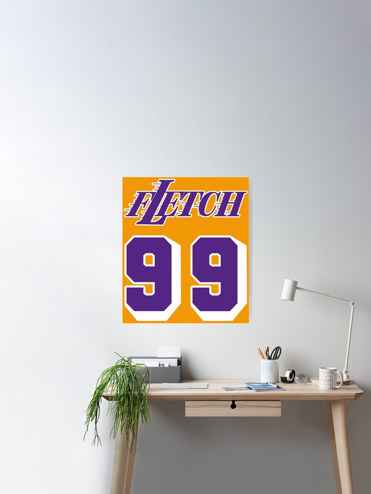 Fletch Basketball Trading Card Poster | 11x17 Art Print