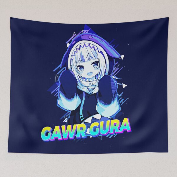 Item preview, Gawr Gura | Hololive Vtuber designed and sold by WaifuFury.