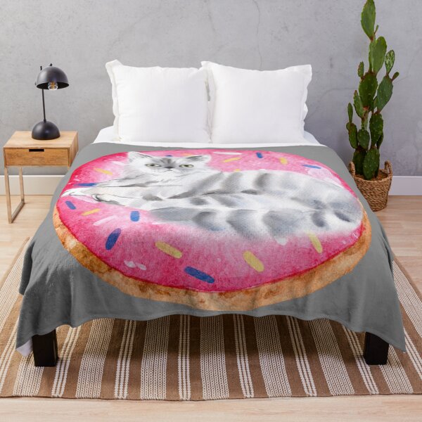 Item preview, Donut Touch My Cat designed and sold by BronikowskiART.