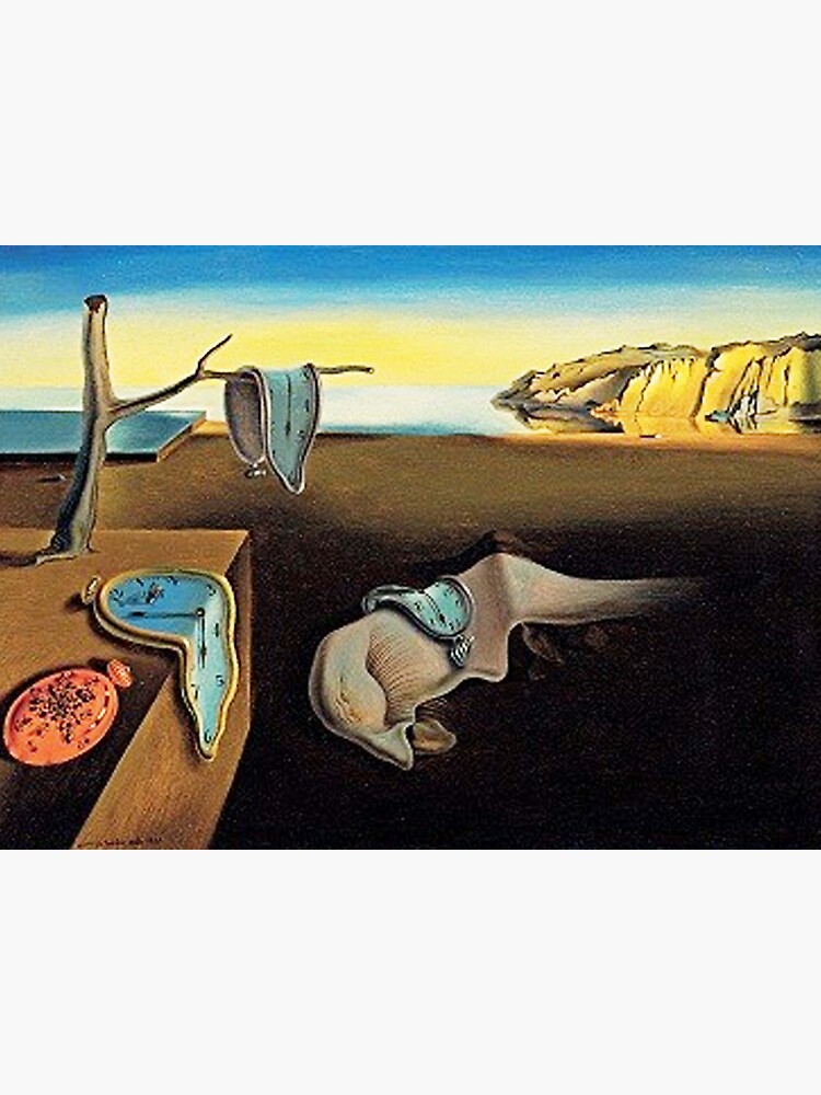 DALI, Salvador Dali, The Persistence of Memory, 1931. by TOMSREDBUBBLE