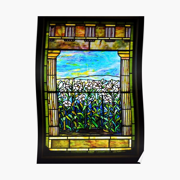 Stained Glass Poster For Sale By Donbphotography Redbubble 6241