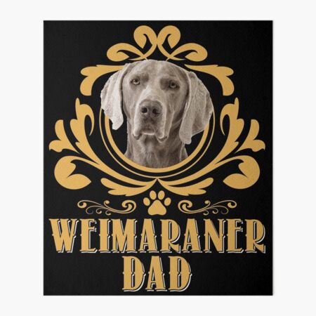 Trucker Dog I Truck Driver Weimaraner' Sticker