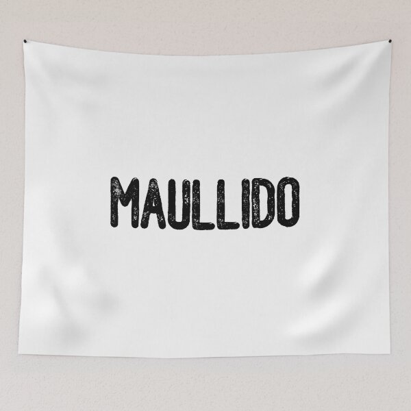 Item preview, Maullido (Black Text) designed and sold by meowmeup.