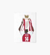 Henry celebrating Invincibles Art Board