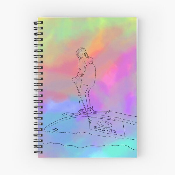 Item preview, Skiing Colourful designed and sold by HummingTurtle.