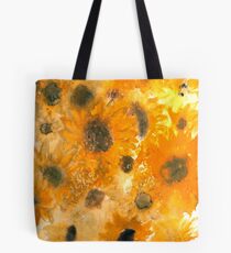 Sunflower Field Tote Bag