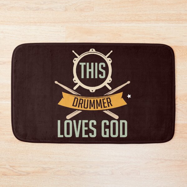 Item preview, THIS DRUMMER LOVES GOD! designed and sold by DoubleDSD.