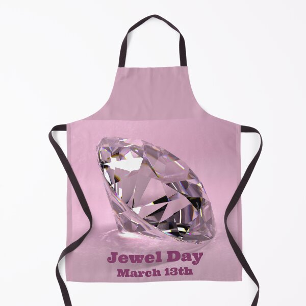 Item preview, Pretty Diamond Jewel On Pink Background Jewel Day Design designed and sold by debmund.