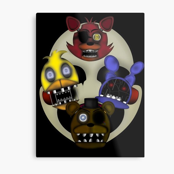 Bb Fnaf Metal Prints for Sale